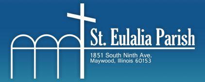 A letter to thank St. Eulalia Parish