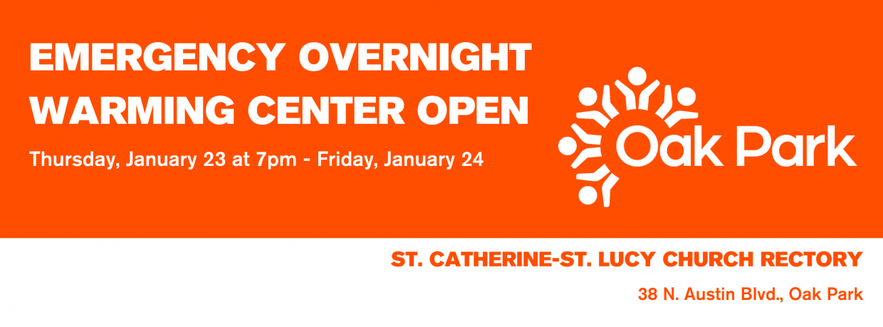 emergency warming center open